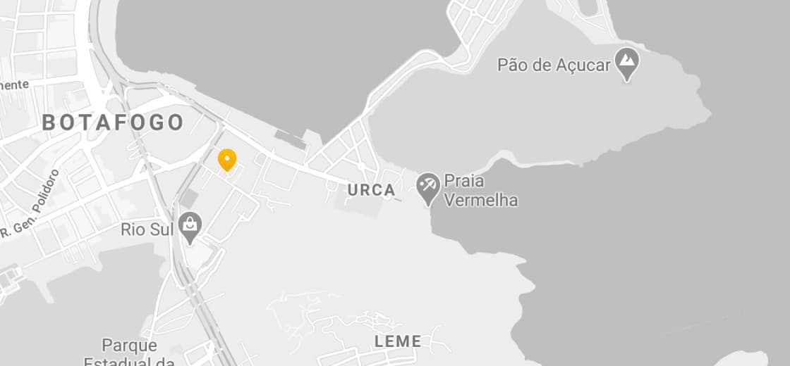 mapa marcando o endereço em Rua Front-End, 404 - Rio de Janeiro - RJ